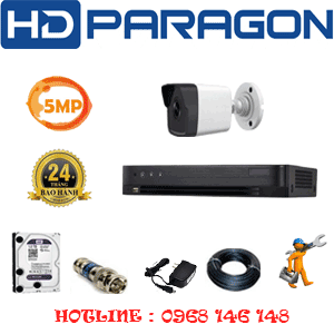 Lắp Đặt Trọn Bộ 1 Camera Hdparagon 5.0Mp (Prg-51600)-PRG-51600