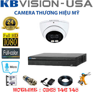 Lắp Đặt Trọn Bộ 1 Camera Kbvision 2.0Mp (Kb-211500)-KB-211500