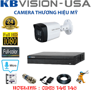 Lắp Đặt Trọn Bộ 1 Camera Kbvision 2.0Mp (Kb-211600)-KB-211600
