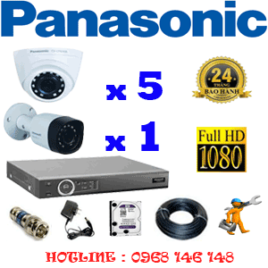 Lắp Đặt Trọn Bộ 6 Camera Hikvision 8.0Mp (Hik-8537138)-PAN-25314