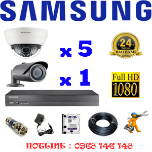 Lắp Đặt Trọn Bộ 6 Camera Kbvision 2.0Mp (Kb-2517118)-SAM-25112