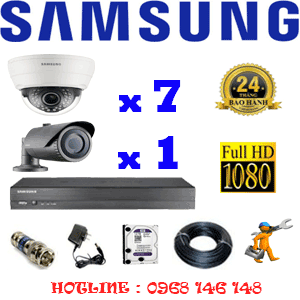 Lắp Đặt Trọn Bộ 8 Camera Kbvision 2.0Mp (Kb-2717118)-SAM-27112