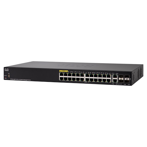 Switch Cisco Sf350-24Mp-CISCO SF350-24MP
