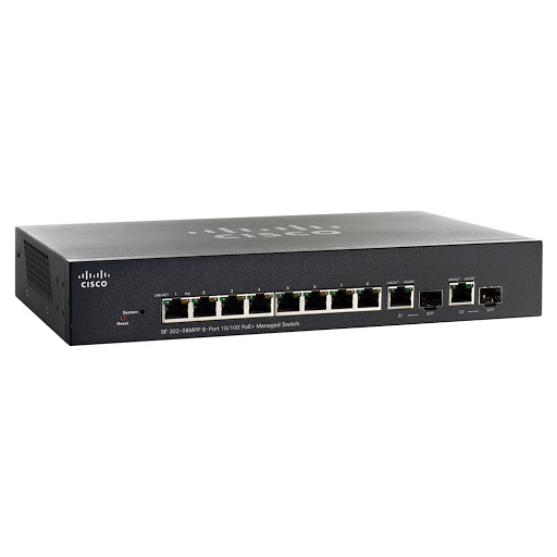 Switch Cisco Sg250-10P-K9-CISCO SF352-08MP