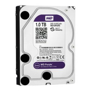 Ổ Cứng Hdd Western Digital Purple 1Tb 3.5″ Sata 3 – Wd10Purz-HDD Western Digital Purple 1TB - WD10PURZ