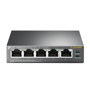Switch 4 Port TP-LINK TL-SG105E-TP-LINK-TL-SG1005P