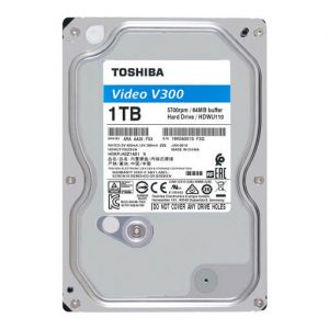 Ổ Cứng Hdd Toshiba V300 1Tb 3.5″ Sata 3 – Hdwu110Uzsva-Ổ cứng HDD Toshiba V300 Video Streaming 1TB SATA 5700RPM 64MB (HDWU110UZSVA)