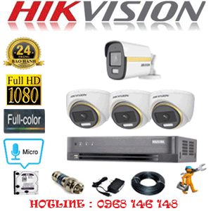 Lắp Đặt Trọn Bộ 4 Camera Ip Hikvision 2.0Mp (Hik-2347148)-HIK-2345146