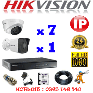 Lắp Đặt Trọn Bộ 8 Camera Hikvision 2.0Mp (Hik-2745146)-HIK-2747148