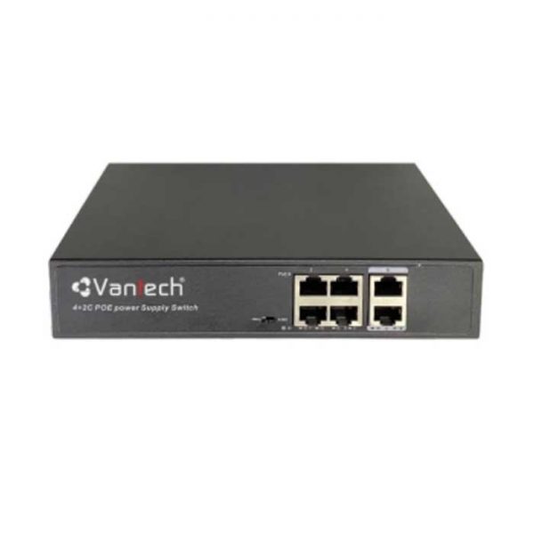 Switch Poe 4 Cổng Vantech Vps-04-VPS-04