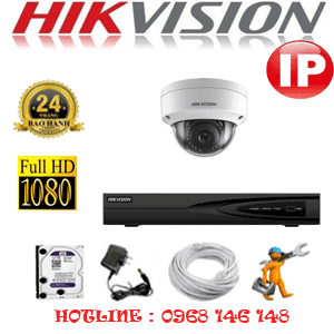 Lắp Đặt Trọn Bộ 1 Camera Ip Hikvision 2.0Mp (Hik-215500)-HIK-215500