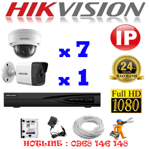 Lắp Đặt Trọn Bộ 8 Camera Ip Hikvision 4.0Mp (Hik-4757158)-HIK-2755156