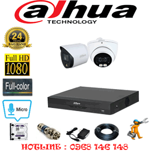 Lắp Đặt Trọn Bộ 2 Camera Wifi Hikvision 2.0Mp (Hik-2115116)-DAH-21718