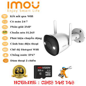Lắp Đặt Trọn Gói Camera Wifi Imou 4.0Mp Ipc-F42Fep-IMOU-213