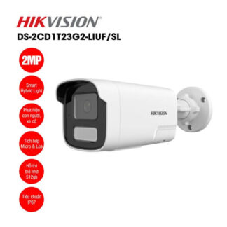Camera Ip 4Mp Hikvision DS-2CD1T43G2-LIUF/SL-DS-2CD1T43G2-LIUF-SL