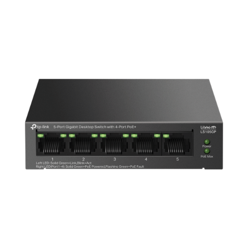 Switch poe 4 cổng tp-link LS105GP