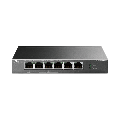 Switch poe 4 cổng tp-link TL-SG1006PP