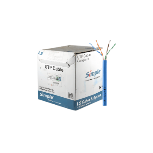 Cáp mạng cat6 ls UTP-G-C6G-E1VN-X 0.5X004P/BL 1 Cáp mạng cat6 ls UTP-G-C6G-E1VN-X 0.5X004P/BL