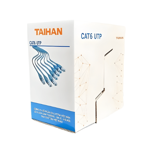 Cáp mạng cat6 việt hàn CAT6CCAUTP24AWG 1 Cáp mạng cat6 việt hàn CAT6CCAUTP24AWG
