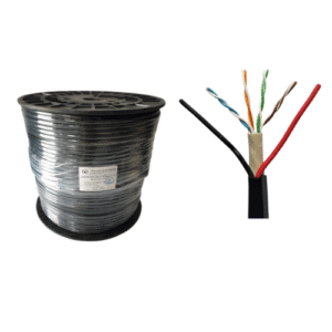 Cáp mạng liền nguồn cat5e vcom L524008