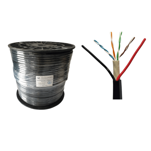 Cáp mạng liền nguồn cat5e vcom L524008