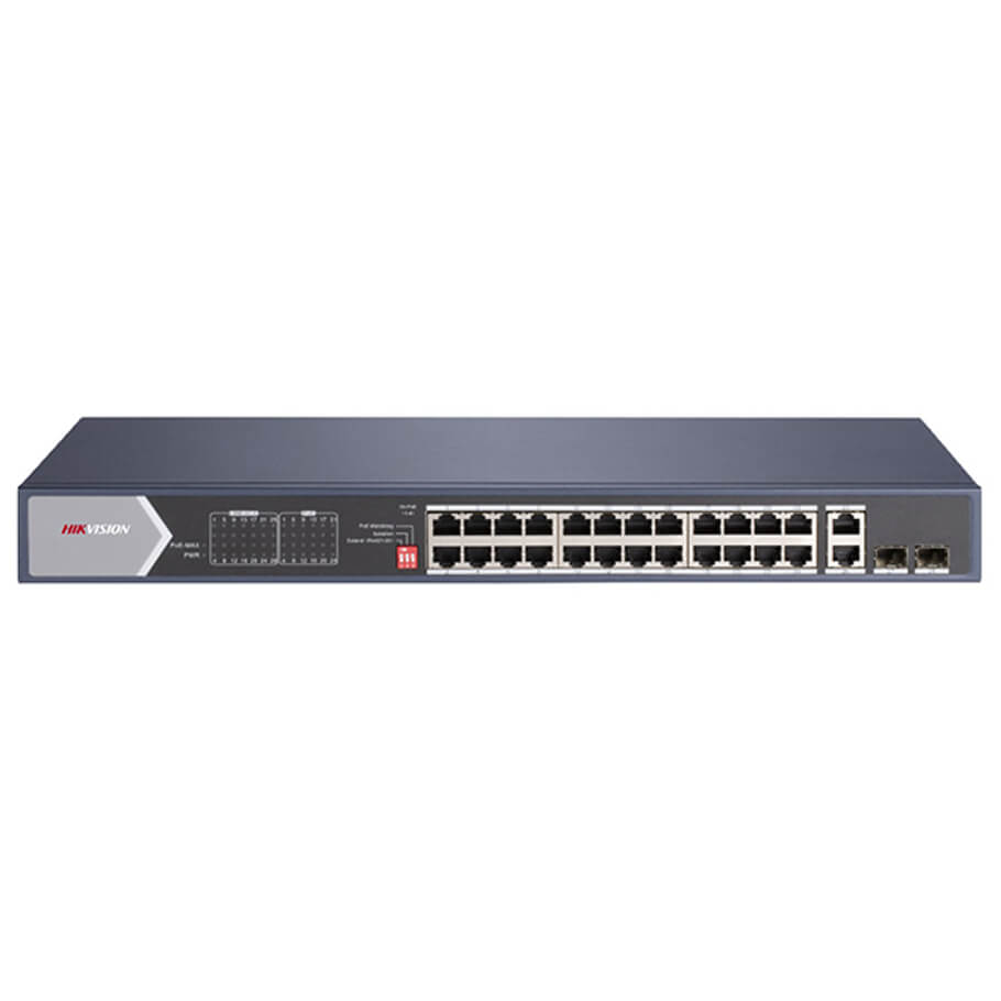 Switch poe 24 cổng hikvision DS-3E0528HP-E