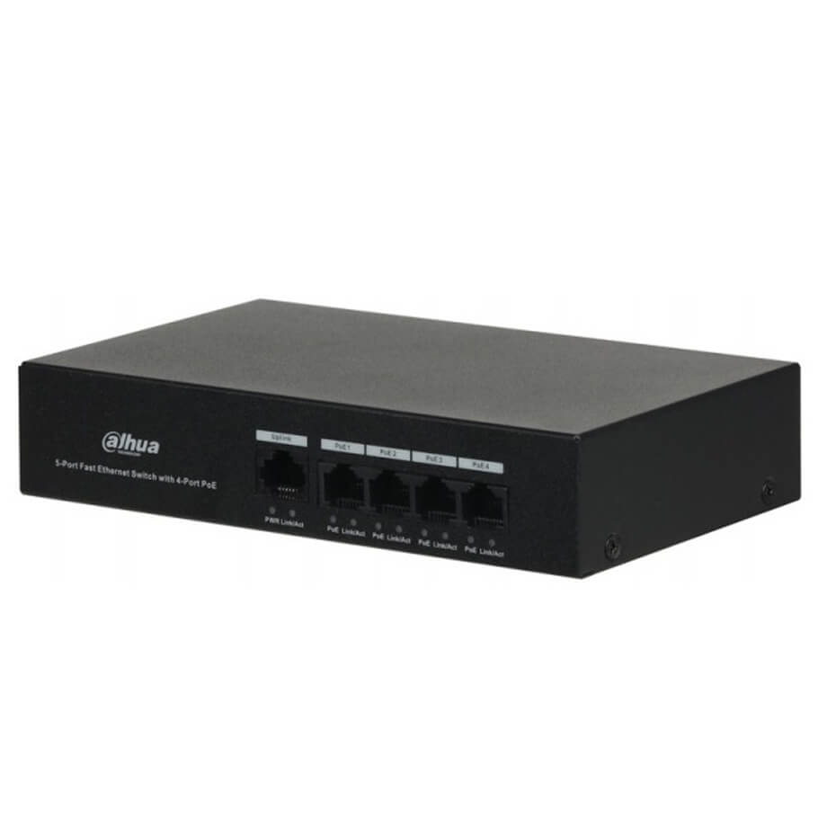 Switch poe 4 cổng dahua DH-PFS3005-4ET-36