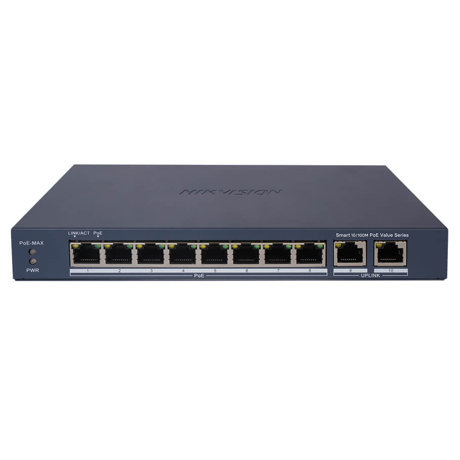 Switch poe 8 cổng hikvision DS-3SH910-NM 2 Switch poe 8 cổng hikvision DS-3SH910-NM